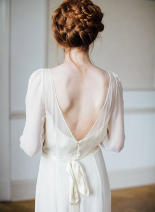 34 примера свадебных причесок для длинных волос 