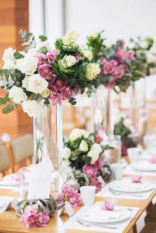 35 цветочных композиций для весенней свадьбы 