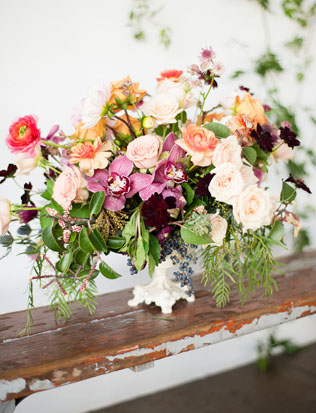 35 цветочных композиций для весенней свадьбы 