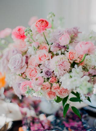 35 цветочных композиций для весенней свадьбы 