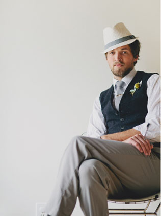 Образ жениха: 35 стильных бородачей, жених в шляпе