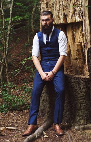 Образ жениха: 35 стильных бородачей, жених