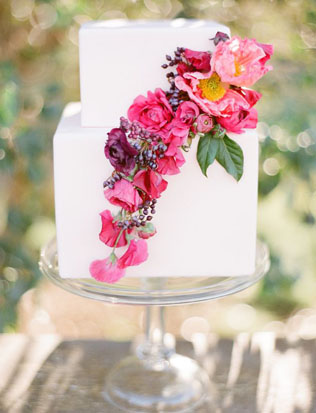 Сладкая геометрия: 36 квадратных свадебных тортов 