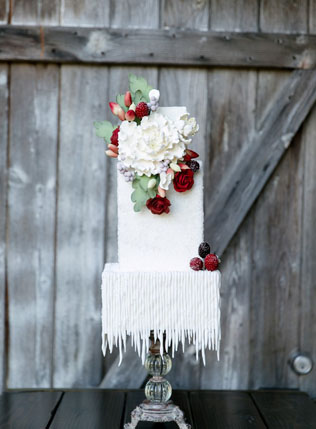 Сладкая геометрия: 36 квадратных свадебных тортов 