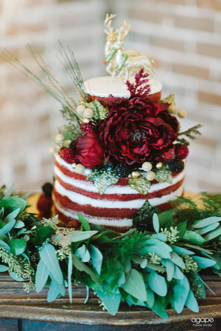 38 тортов для осенней свадьбы 