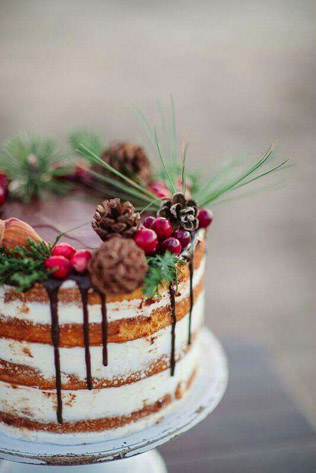 38 тортов для осенней свадьбы 