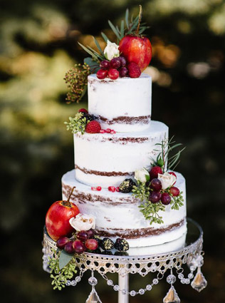 38 тортов для осенней свадьбы 