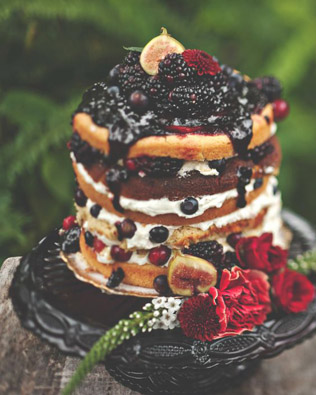 38 тортов для осенней свадьбы 