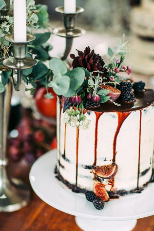 38 тортов для осенней свадьбы 