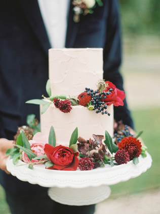 38 тортов для осенней свадьбы 