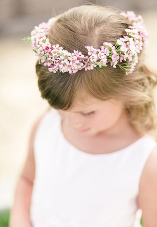 40 идей для flower girls: венки и ободки из живых цветов 