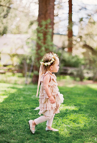 40 идей для flower girls: венки и ободки из живых цветов 