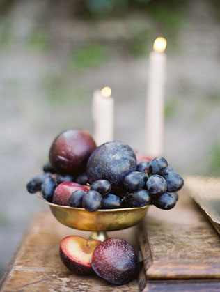 40 идей: сливовые оттенки для осенней свадьбы 