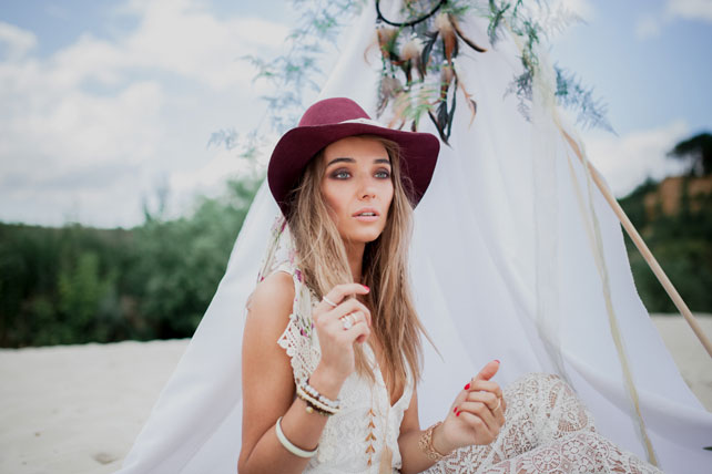40 свадебных образов со шляпками 
