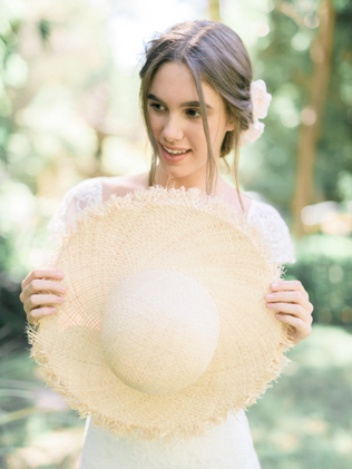 40 свадебных образов со шляпками 