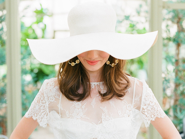40 свадебных образов со шляпками 