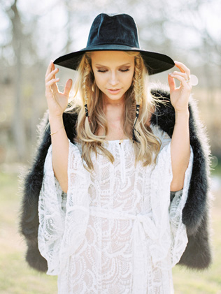 40 свадебных образов со шляпками 