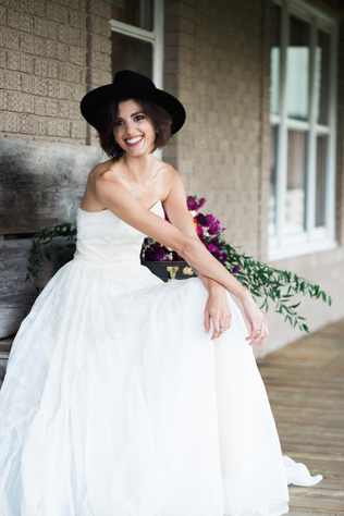 40 свадебных образов со шляпками 