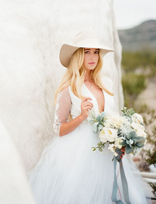 40 свадебных образов со шляпками 