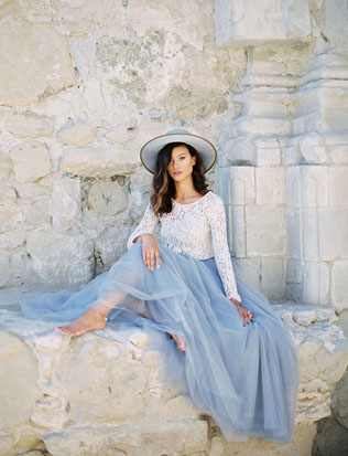 40 свадебных образов со шляпками 