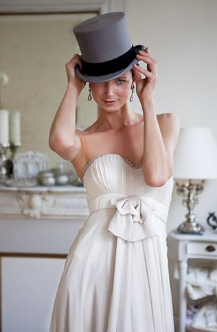 40 свадебных образов со шляпками 