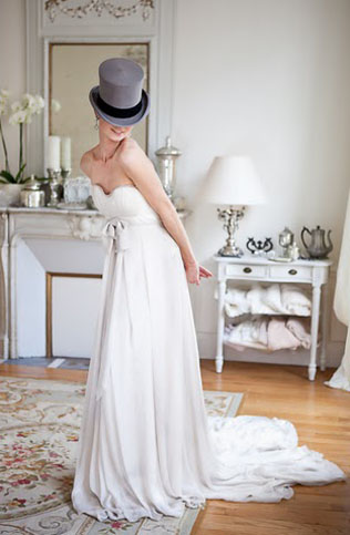 40 свадебных образов со шляпками 