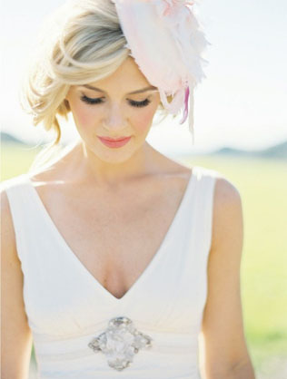 40 свадебных образов со шляпками 