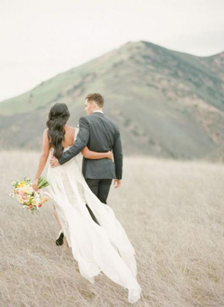 40 элегантных свадебных платьев со шлейфом 