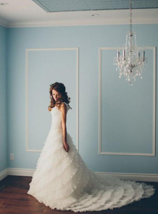 40 элегантных свадебных платьев со шлейфом 