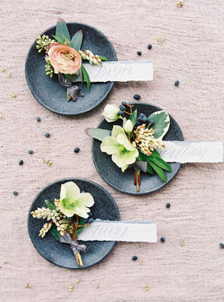 40 потрясающих бутоньерок для ранней осени 