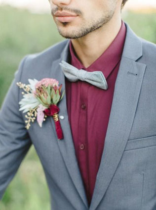 40 потрясающих бутоньерок для ранней осени 