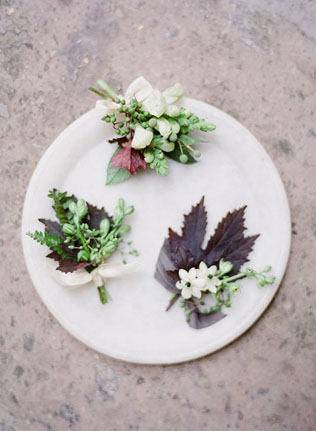 40 потрясающих бутоньерок для ранней осени 