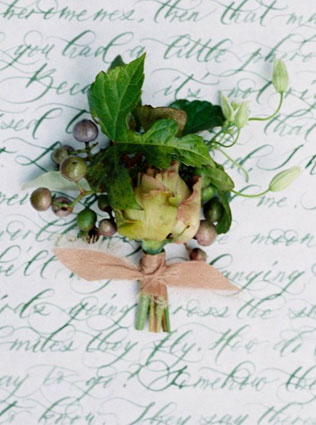 40 потрясающих бутоньерок для ранней осени 