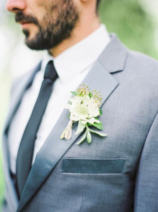 40 потрясающих бутоньерок для ранней осени 