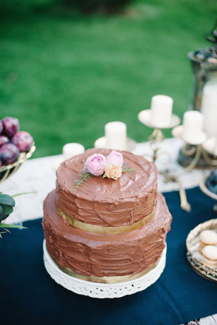 Для сладкоежек: 40 шоколадных свадебных тортов 