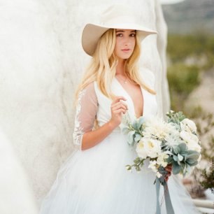 Не шляпочное знакомство: 40 свадебных образов с головными уборами