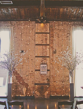 Свадебное вдохновение: 41 фон для церемонии в помещении 