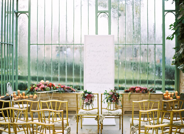 Свадебное вдохновение: 41 фон для церемонии в помещении 