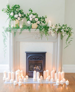 Свадебное вдохновение: 41 фон для церемонии в помещении 