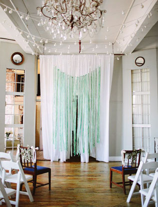 Свадебное вдохновение: 41 фон для церемонии в помещении 