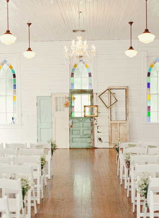 Свадебное вдохновение: 41 фон для церемонии в помещении 
