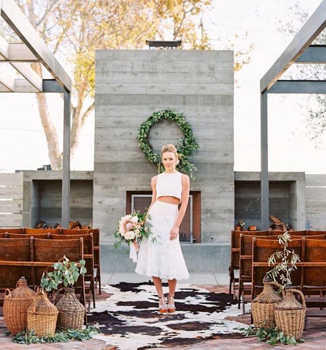 Свадебное вдохновение: 41 фон для церемонии в помещении 