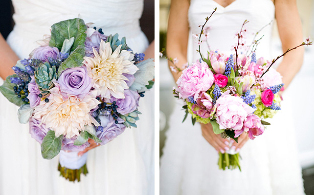 44 уникальных романтических букета невесты