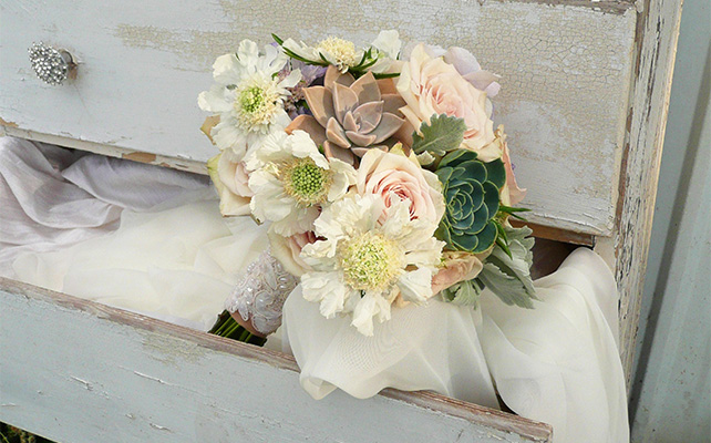 44 уникальных романтических букета невесты