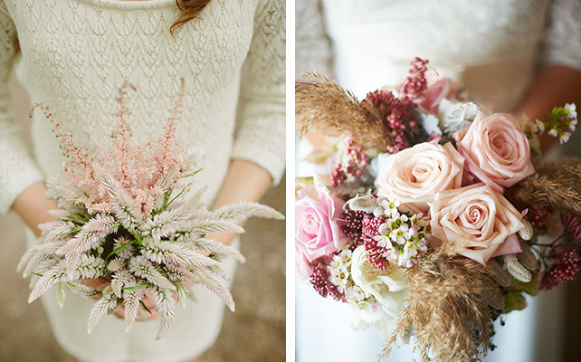 44 уникальных романтических букета невесты