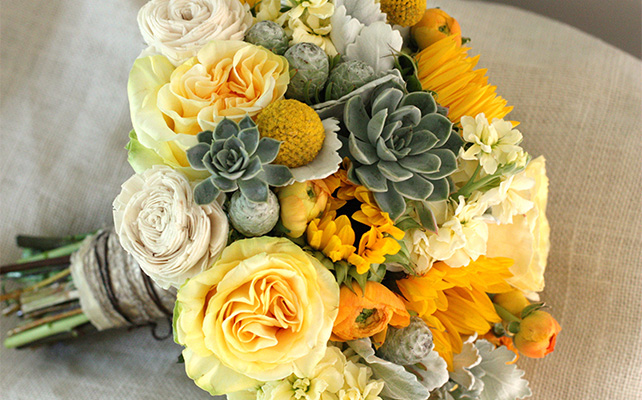 44 уникальных романтических букета невесты