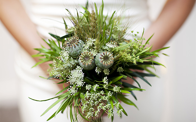 44 уникальных романтических букета невесты