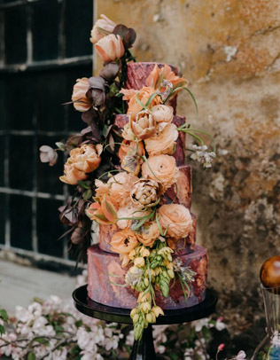 Осенний декор на свадьбу 