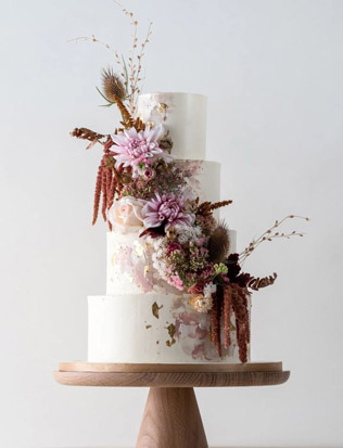 Осенний декор на свадьбу 