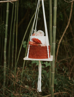 Осенний декор на свадьбу 